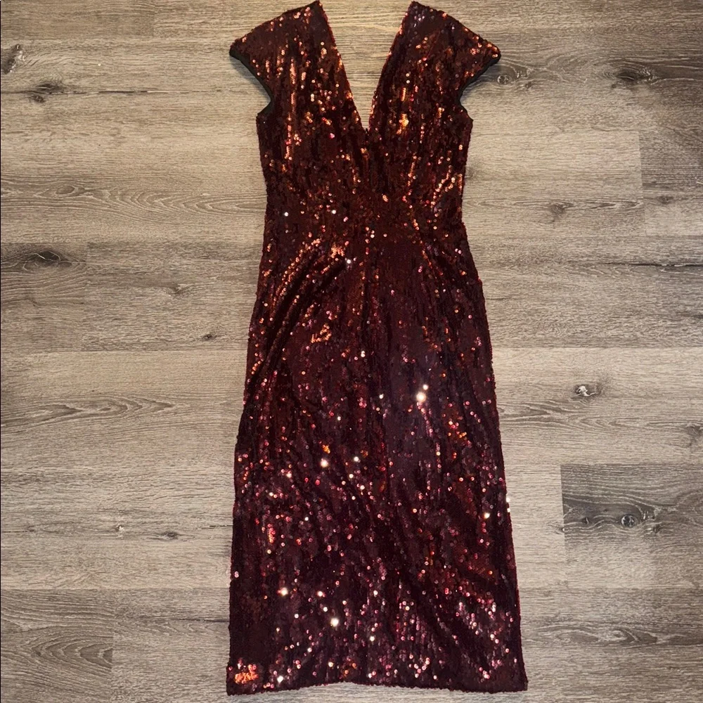 Dress the Population Sequin Midi Dress - Picture 5 of 6